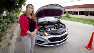 BangRoadSideXXX – Janet Slams Her Pussy Down On A Mechanics Cock In His Garage – Janet