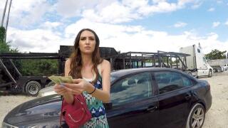 BangRoadSideXXX – Natalia Is A Spicy Latina That Will Swirls Her Pussy On Cock In The Impound – Natalia